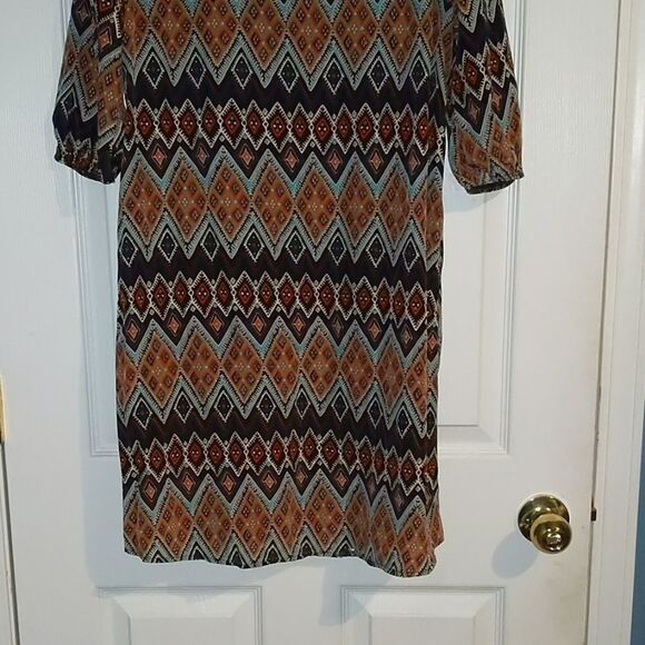 Paisley and Ivy  printed dress Sz L - Picture 2 of 5